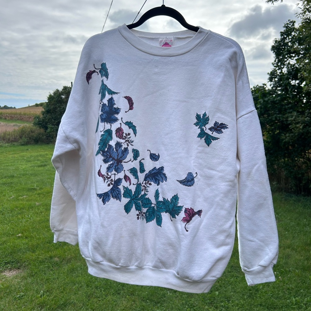 Vintage lady’s footlocker fall sweater